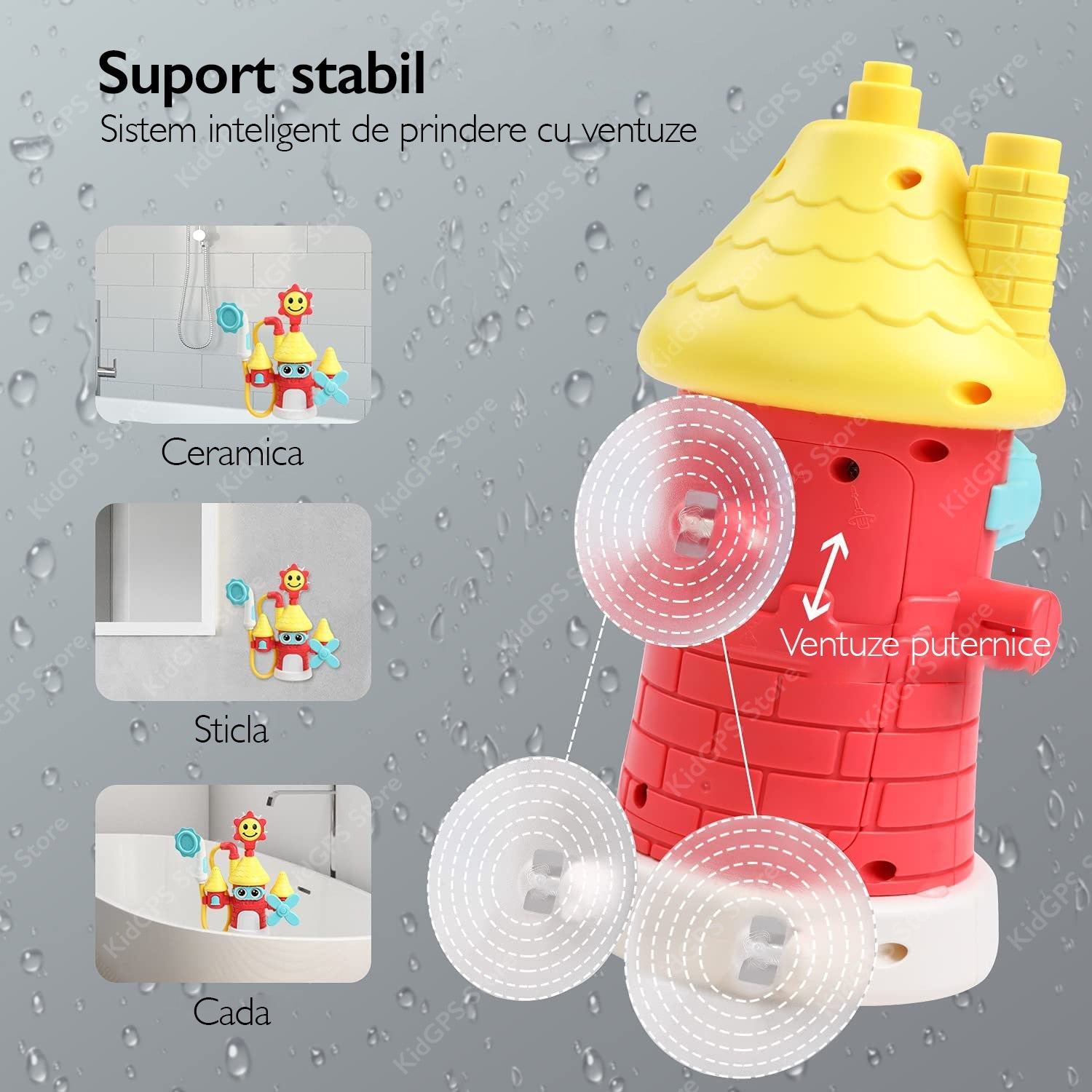 Jucarie de baie Kidprotect Castle Bath 6006 Jucarie de baie Kidprotect Castle Bath 6006